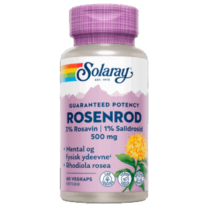 Solaray Rosenrod 500 mg (60 kapsler)