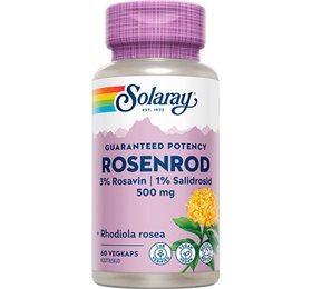 Solaray Rosenrod GP Ekstrakt 500 mg, 60 kap.