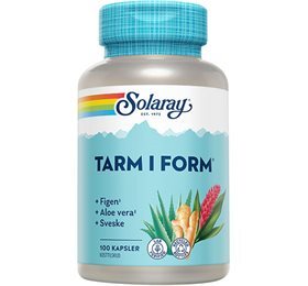 Solaray Tarm i Form - 100 kap