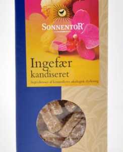 Sonnentor Ingefær kandiseret Ø, 75g