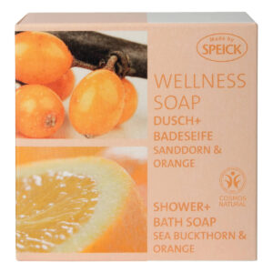 Speick Wellness Sæbe, Havtorn & Appelsin, 200 g.