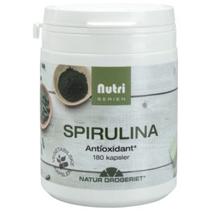 Spirulina - 180 kapsler - Natur-Drogeriet