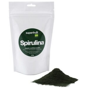 Spirulina pulver Ø Superfruit, 200g.