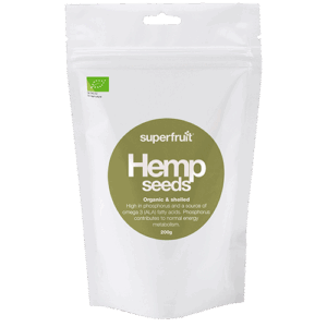Superfruit Hemp Afskallede Hampefrø Ø (200 g)