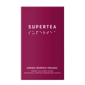 Supertea Aronia Berries Øko Tebreve, 20stk.
