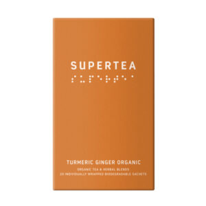 Supertea Turmeric Ginger Øko Tebreve, 20stk.