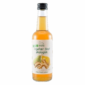 Svane Ingefær shot m pære & citron Ø 250 ml.