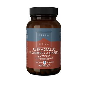 TERRANOVA Astralagus, Hyldebær, Hvidløg - 50 kaps