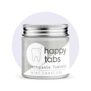 Tandpasta tabletter - Mint & Charcoal - uden fluorid