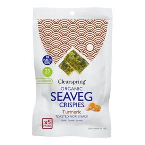 Tang chips Gurkemeje Multi Økologisk - 20 gram - Clearspring