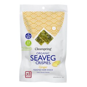 Tang chips Ingefær Multi Økologisk - 20 gram - Clearspring