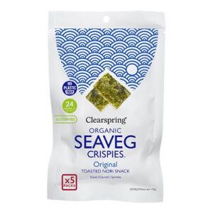Tang chips (Seaveg Crispies) Økologisk - 20 gram - Clearspring