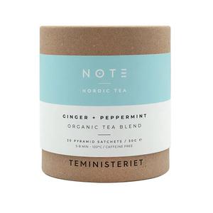 Teministeriet Note Ginger Peppermint - 20 breve