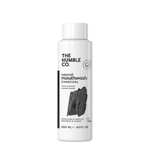 The Humble Co. naturlig mundskyl, charcoal - 500 ml