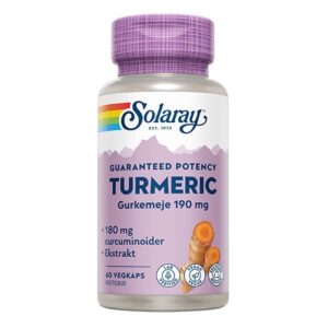 Turmeric - 60 kapsler - Solaray