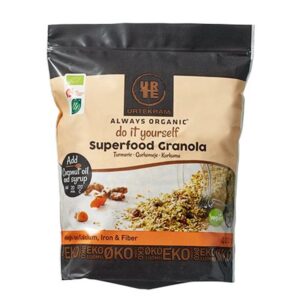 Urtekram Granola Superfood Gurkemeje Ø