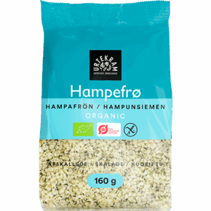 Urtekram Hampefrø Afskallede Ø (160 g)