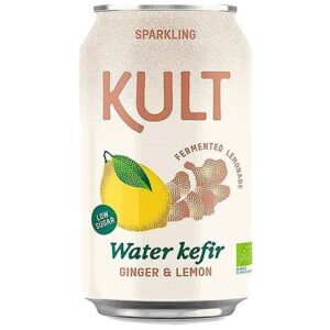 Vandkefir Ingefær & Citron Økologisk - 330 ml - Kult