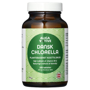 - VeganskALIGA AQTIVE Dansk Chlorella