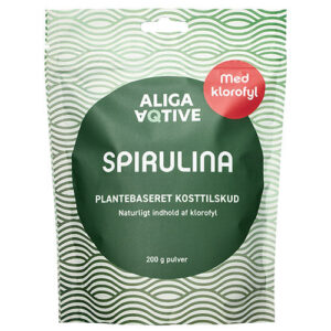 - VeganskALIGA AQTIVE Spirulina pulver