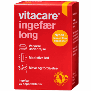 VitaCare Ingefær Long Rejsepakke (25 stk)