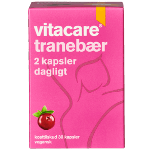 VitaCare Tranebær 250 mg (30 kapsler)