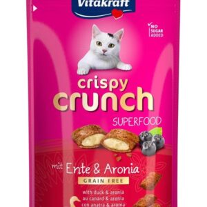 Vitakraft Crispy Crunch Superfood med And & Aronia 60g