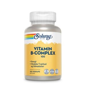 Vitamin B-Complex 100 - 100 kapsler - Solaray