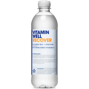 Vitamin Well Recover - Hyldeblomst Fersken (500 ml)