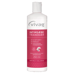 Vivag Intimsæbe Tranebær (250 ml)