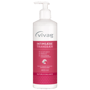 Vivag Intimsæbe Tranebær (400 ml)