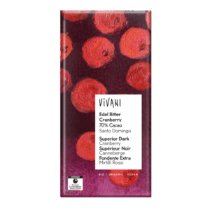 Vivani Mørk Med Tranebær Ø (80 g)