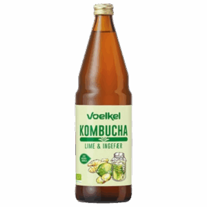 Voelkel Kombucha lime-ingefær Ø (0,75 l)