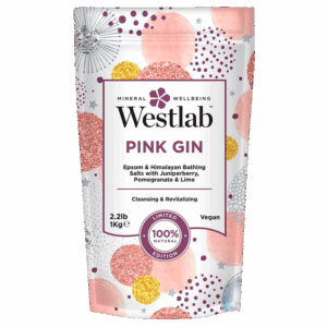 Westlab Epsom & Himalayan Badesalt Pink Gin (1 kg)