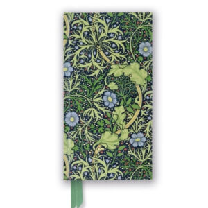 William Morris Seaweed (Foiled Slimline Journal)