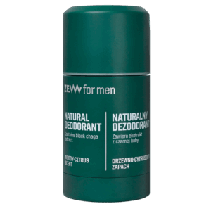 Zew for Men Natural Deodorant Black Chaga (80 ml)