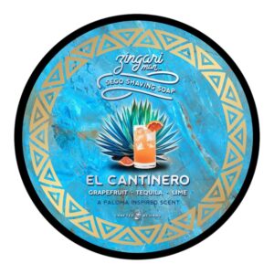 Zingari Man Shaving Soap, El Cantinero, 142 ml.