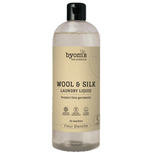 byoms Wool & Silk Probiotic Laundry Liquid Fleur Blanche (500 ml)