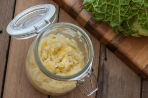 Sauerkraut er rigt på probiotika